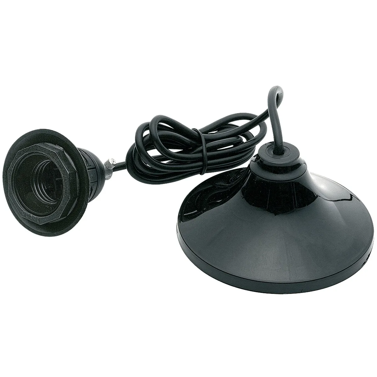 Conjunto Pendente Soquete 015 2A 250V 8245Pr, Preto, 06x3x4, marca Voltaggio - Foto Principal