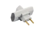 Plugue 3 Saidas Benjamin 10A  4044, 250V, Cinza