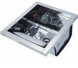 Tanque Mini Ts 360 Sem Concreto Sem Espelho, Inox 515X44X26