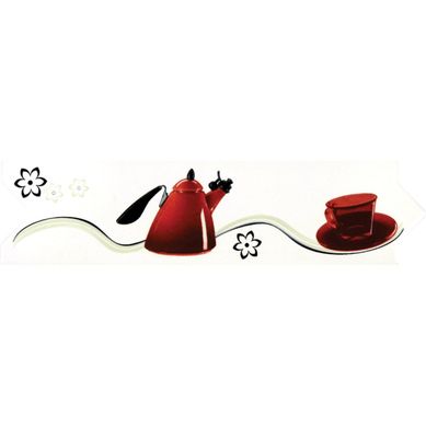 Faixa GLD 2420 com 4 Peas 8,5x33cm Vermelho 