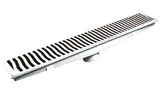 Caixa Coletora PVC Grelha Saída para Baixo, Alumínio Mart, 14x85