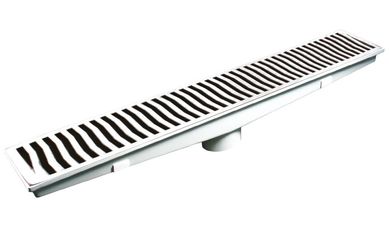 Caixa Coletora PVC Grelha Sada para Baixo, Alumnio Mart, 14x85