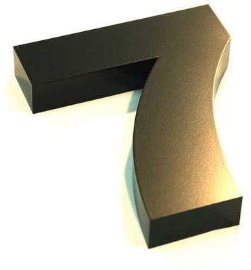 Algarismo Cx N 7 Preto 15cm