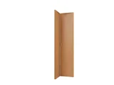 Kit Porta Camarão Lisa Com Ferragens Madeira Colmeia Freijó Natural 210x62x3,5cm Duo Lisa