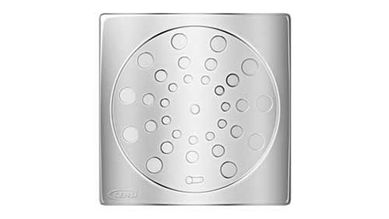 Grelha Quadrada Inox sem Caixilho 15cm 25x20x1,5cm Cromado