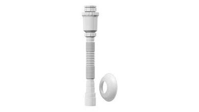Sifo Tubo Extensvel Universal Branco Com Copo e Canopla