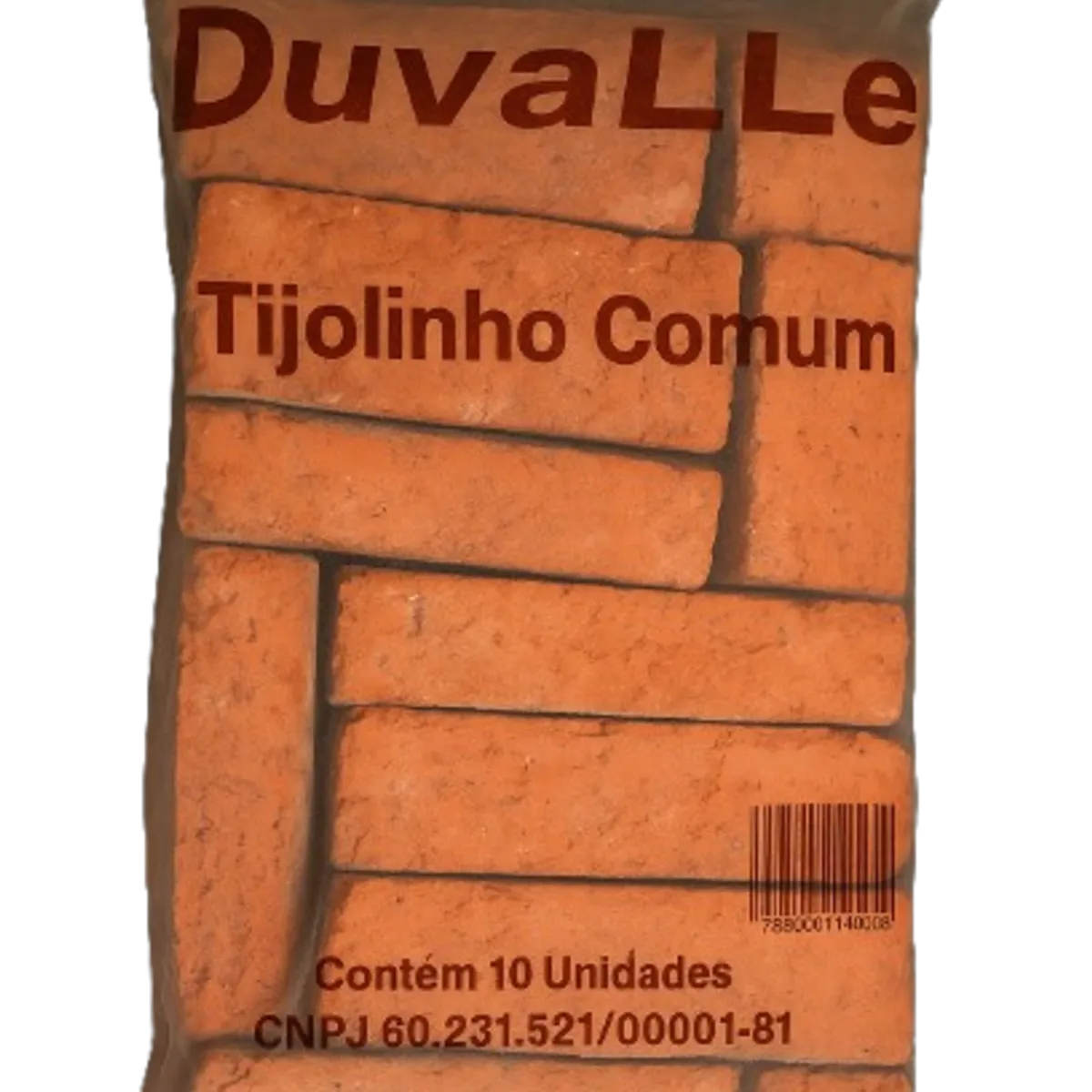 Tijolo Comum 10 peças, marca AB Areias - Foto Principal