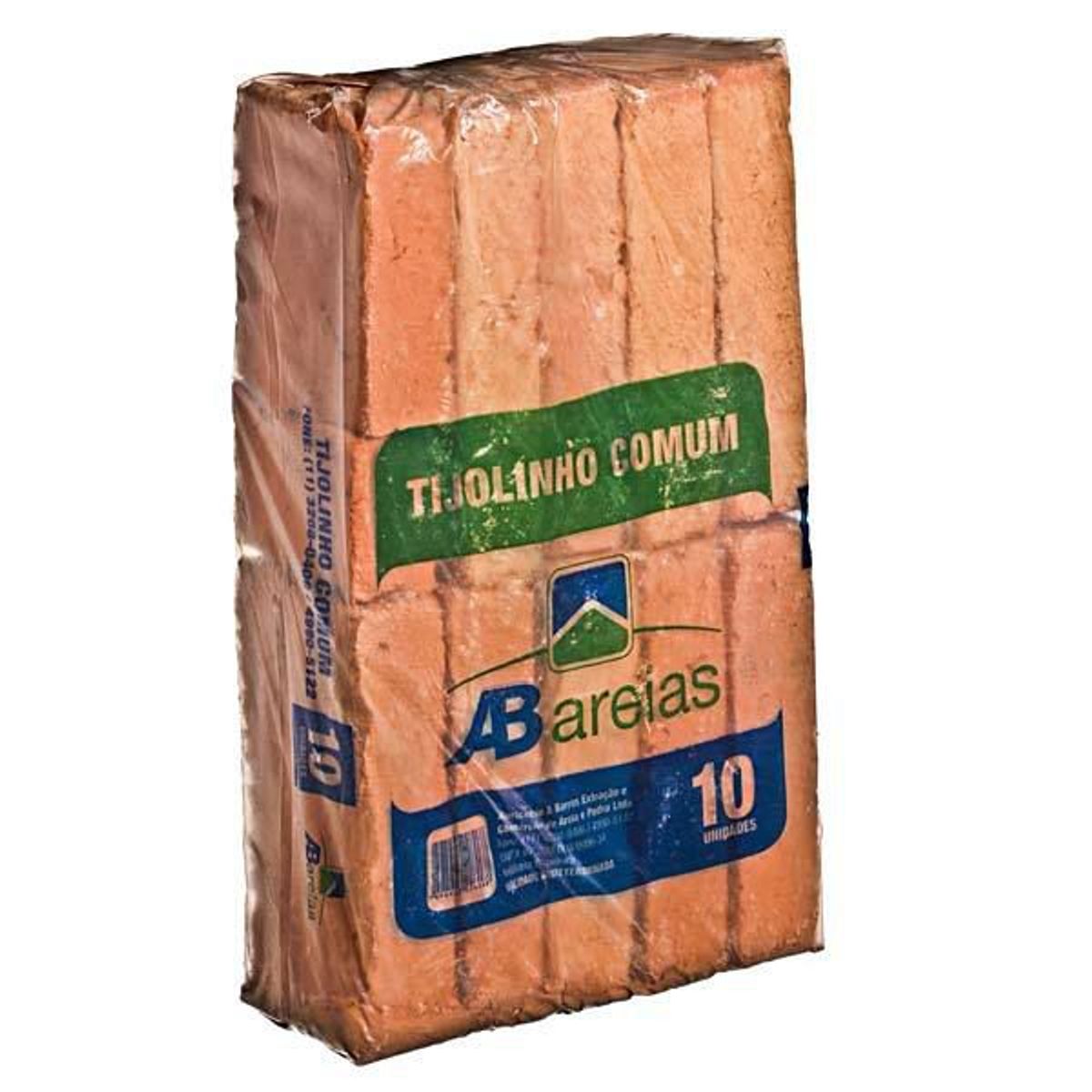 Tijolo Comum 10 peças, marca AB Areias - Foto 2