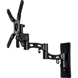 Suporte para TV de Parade BI-Articulado com Inclinação para TVs LED 10" a 32" Preto