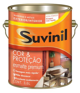 Esmalte Sinttico Fosco Grafite 3,6L Premium para Madeiras e Metais 
