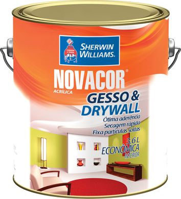 Tinta Fosco Exterior e Interior Novacor Piso 3,6L Branco