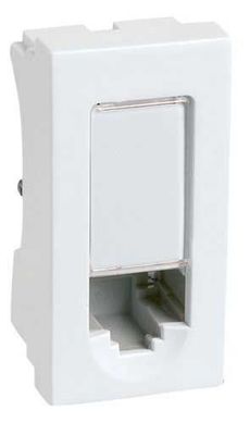 Mdulo Informtica Rj45 Cat5E Pialplus Branca