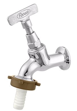 Torneira Jardim Com Adaptador Para Mangueira 1128 1/2 E 3/4