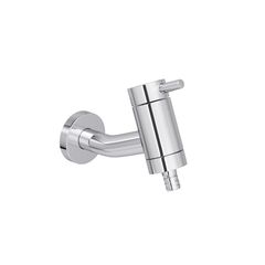 Torneira Jardim / Tanque Com Adaptador Para Mangueira Link 1153 1/4 De Volta 1/2 E 3/4" Metal