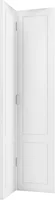 Kit Porta Camarão Frisada Ferragens Madeira Colmeia Fundo Primer Branco 210x62x3,5cm Duo Classica