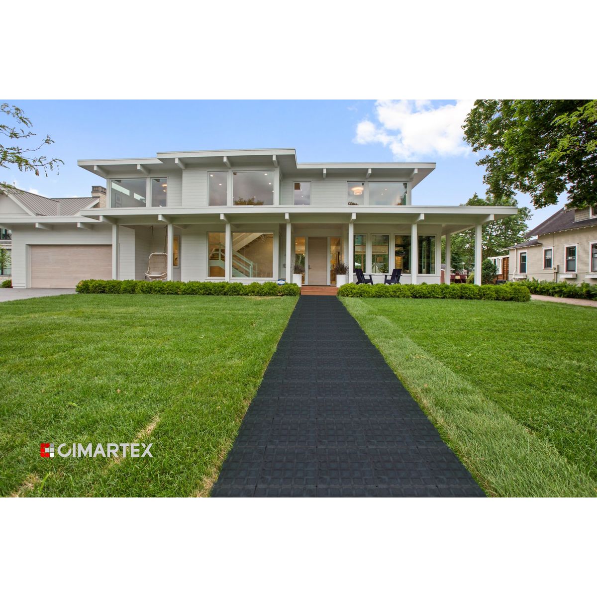 Piso Ciment Quadros Pto 20X20 Am 0,40M2, marca  - Foto Principal