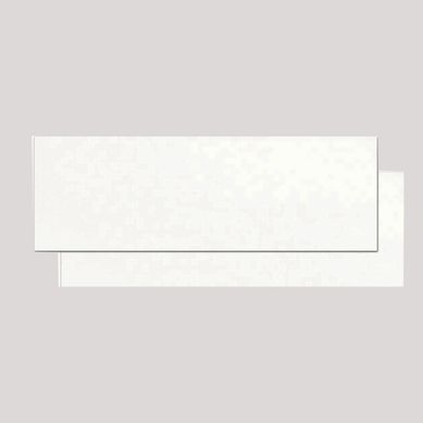 Revestimento White Plain Mate 29,1x87,7cm Caixa 1,53m Retificado Branco
