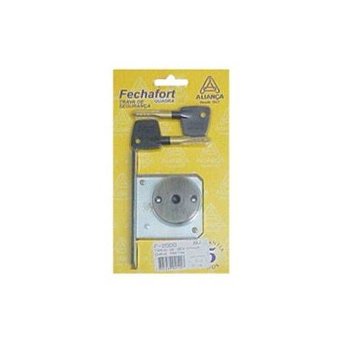 Trava para Porta F2000 Simples Roseta Antique Verde, marca Aliança - Foto Principal