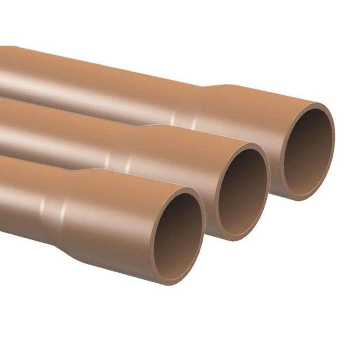 Tubo Soldável Água Fria Marrom 25mm X 3m, marca Tigre - Foto Principal