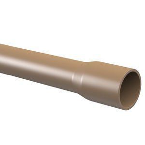 Tubo Soldvel gua Fria marrom 50mm X 3m
