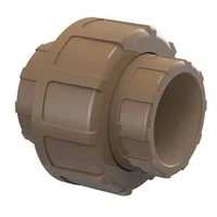União Soldável Água Fria marrom 20"