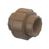 União Soldável Água Fria marrom 32"