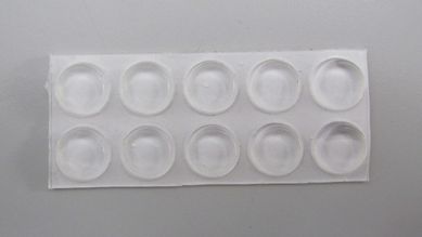 Adesivo de Silicone para Mveis com 10 Peas Incolor