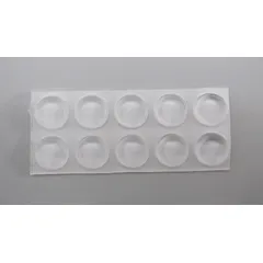 Adesivo de Silicone para Móveis com 10 Peças Incolor