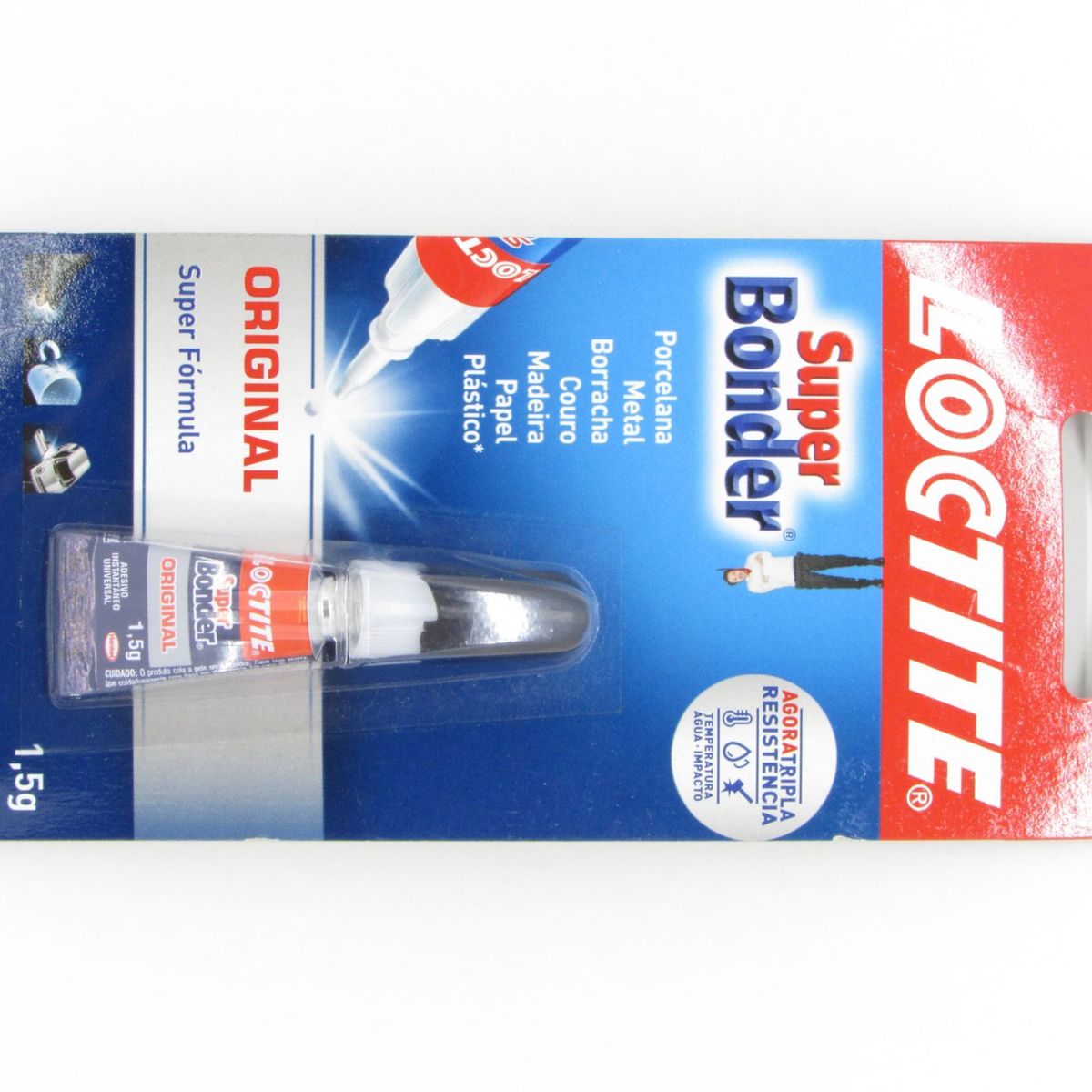 Super Bonder Mini, Incolor, 1.5g, marca Super Bond - Foto Principal