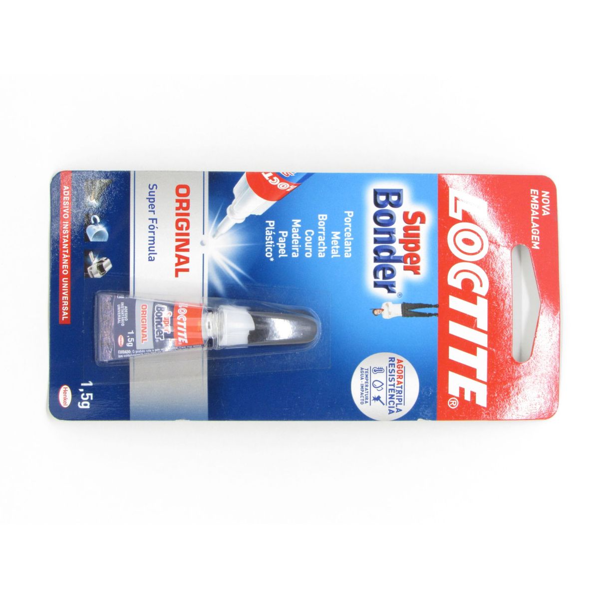 Super Bonder Mini, Incolor, 1.5g, marca Super Bond - Foto Principal