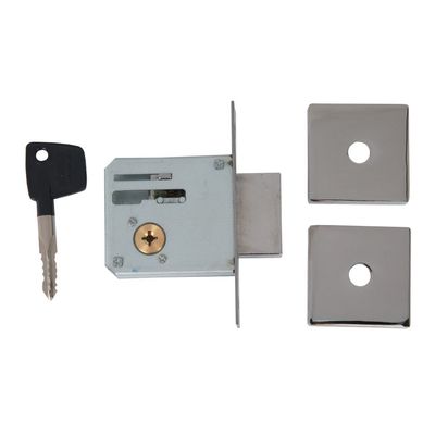 Trava F2000 Dupla Roseta Quadrada, Cromado