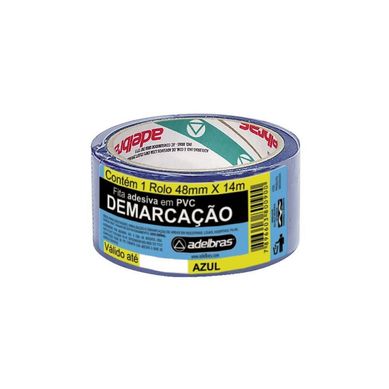 Fita Demarcao de Solo Azul