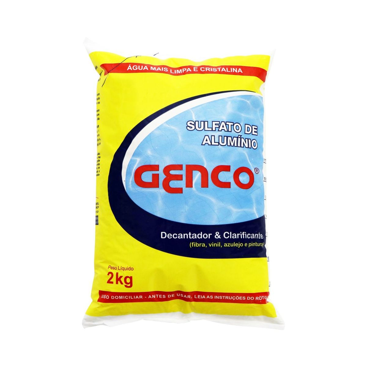Sulfato de Alumínio 2Kg Genco, marca Genco - Foto 2
