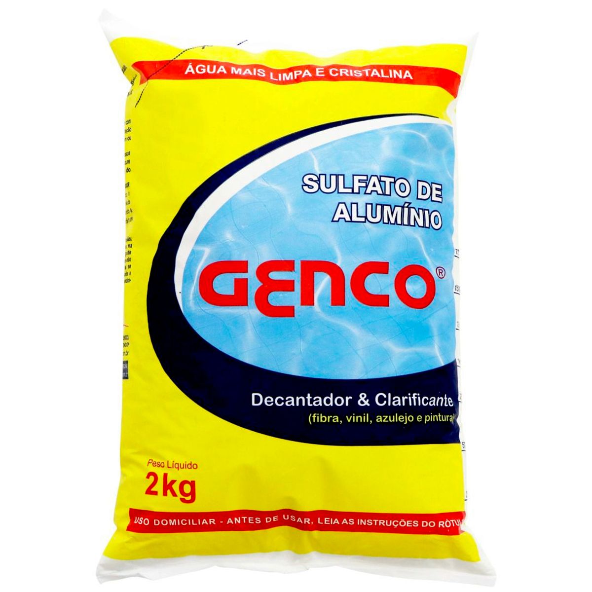 Sulfato de Alumínio 2Kg Genco, marca Genco - Foto Principal