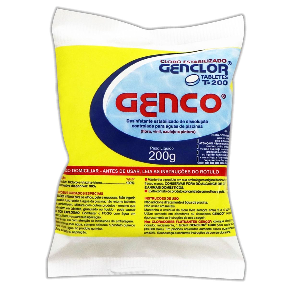Tablete Multipla Ação 3 em 1 200g Genco, marca Genco - Foto Principal
