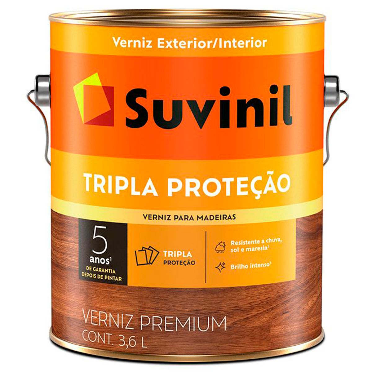 Verniz Filtro Solar Brilhante 3,6L Interior e Exterior, marca Suvinil - Foto 2