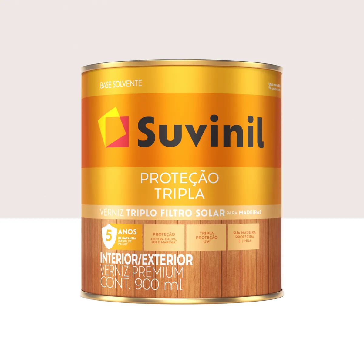 Verniz Filtro Solar Brilhante 0,9L, marca Suvinil - Foto Principal