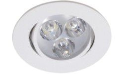 Spot de Embutir Easyled LED 3w 6400k 8,6cm Branco