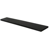 Prateleira de MDP com Suporte 30x120cm Preto