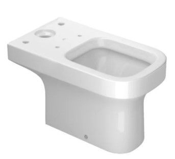 Bacia para Caixa Acoplada Piano, Branco, 63x37cm