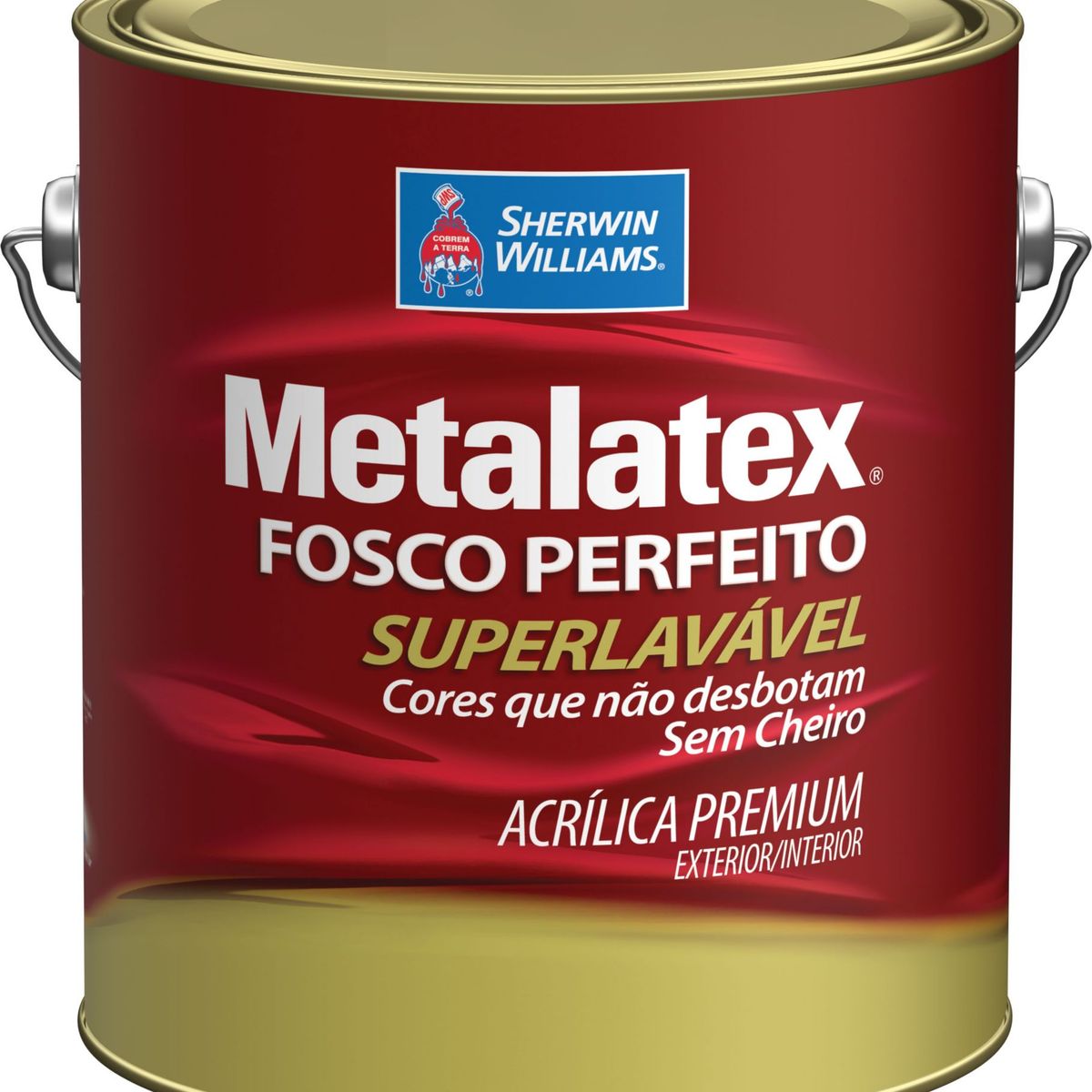 Base Vy Metalatex Acrílico Fosco Color, 3.2L, marca Sherwin Williams - Foto Principal