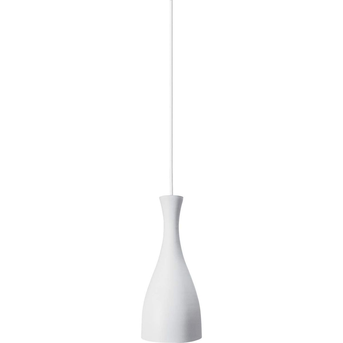 Pendente Td 1003 E27 1 Lâmpada Branco Fosco 33x15x15cm, marca Taschibra - Foto Principal