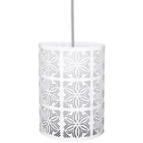 Pendente Renda Metal Branco Fosco
