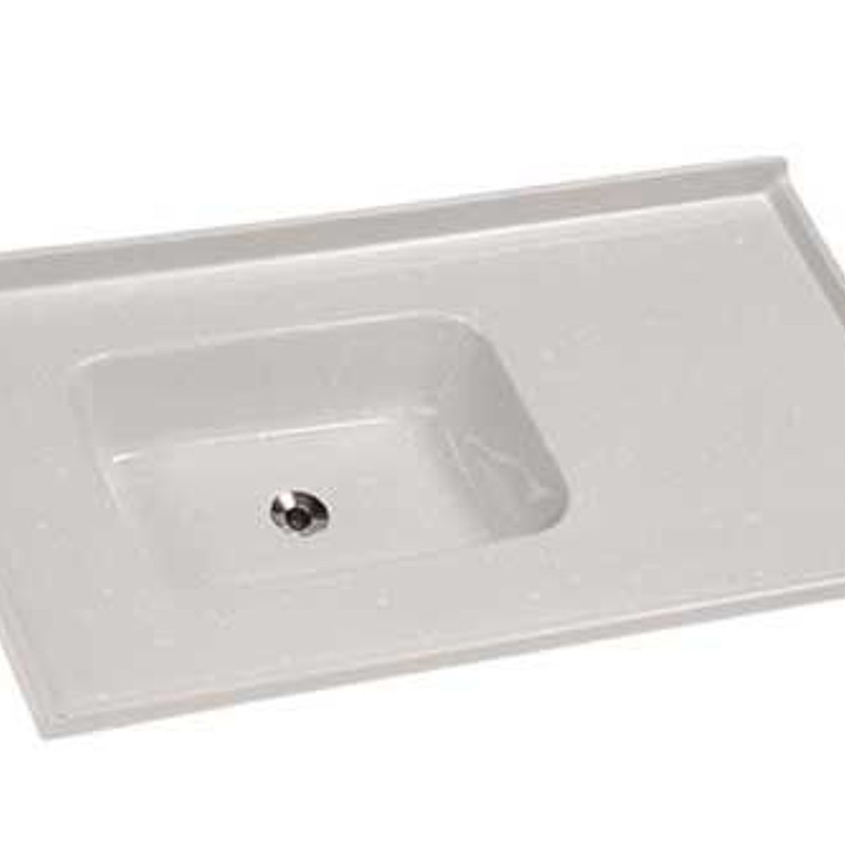 Pia Sintética, Cinza Claro, 100X53cm, marca Rorato - Foto 2