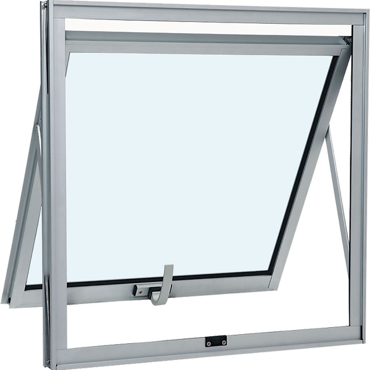 Janela Maxim-ar Alumínio Branco 60x80x4,7cm Alumifort, marca Sasazaki - Foto Principal