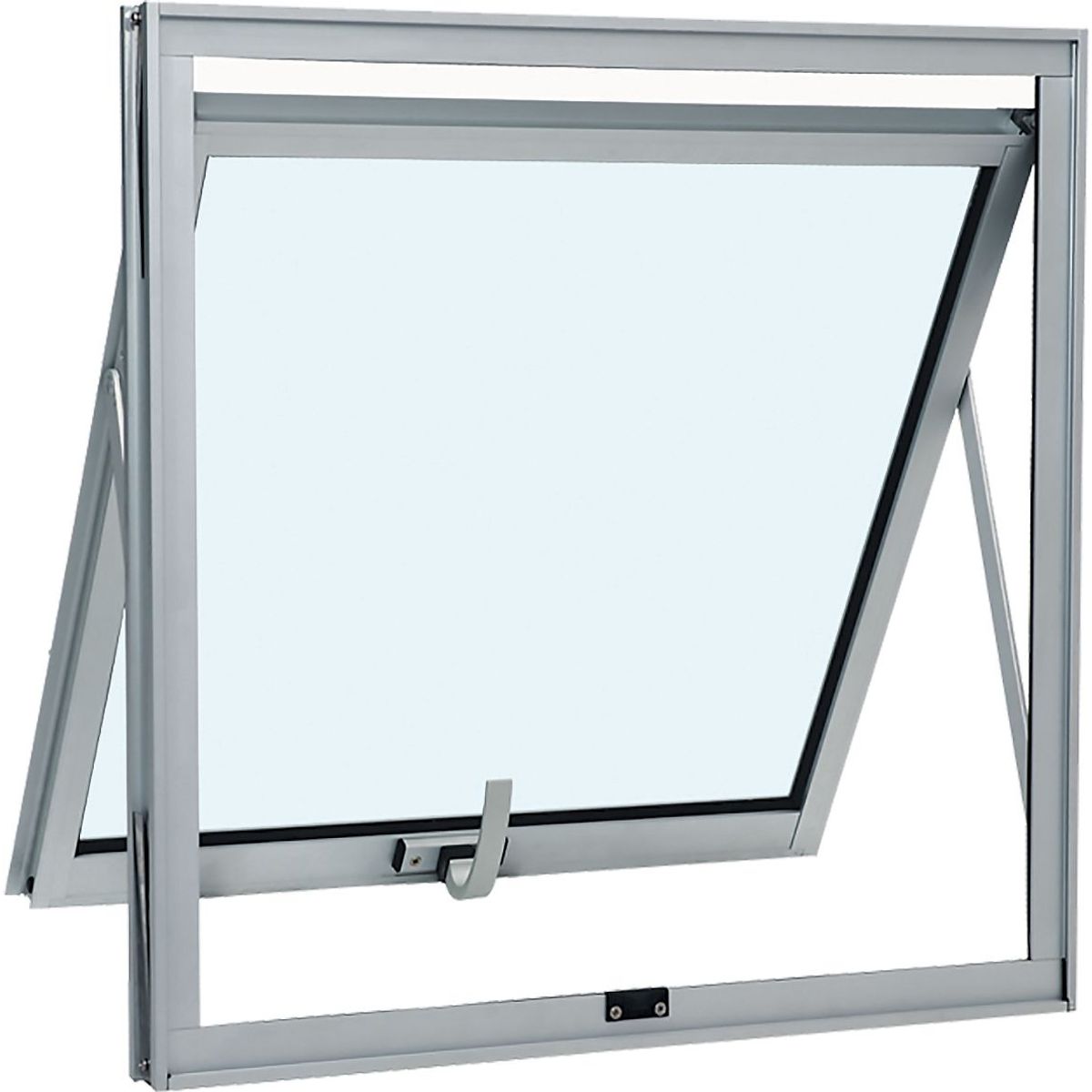 Janela Maxim-ar Alumínio Branco 60x80x4,7cm Alumifort, marca Sasazaki - Foto Principal