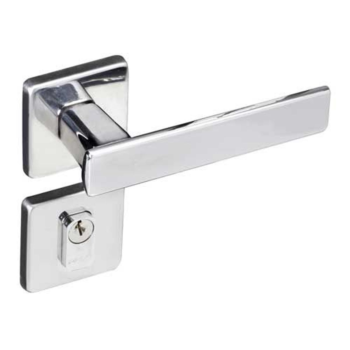 Fechadura 701-80E Externa 40mm Cromado, marca Pado - Foto Principal