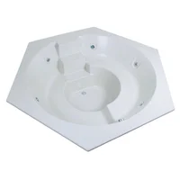 SPA Therma Sextavado Top Line Acrílico Ouro Fino