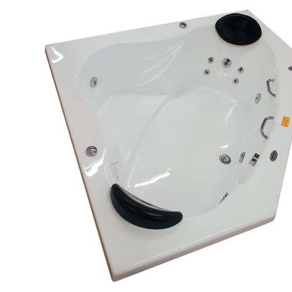 Banheira de Canto Hidromassagem Kanthocril II Standard, marca Ouro Fino - Foto 2