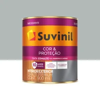 Esmalte Sintético Brilhante Platina Cor e Proteção Premium para Madeiras e Metais